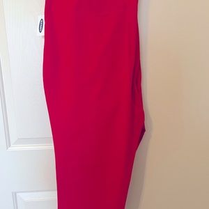 Old Navy red Pixie ankle length pants